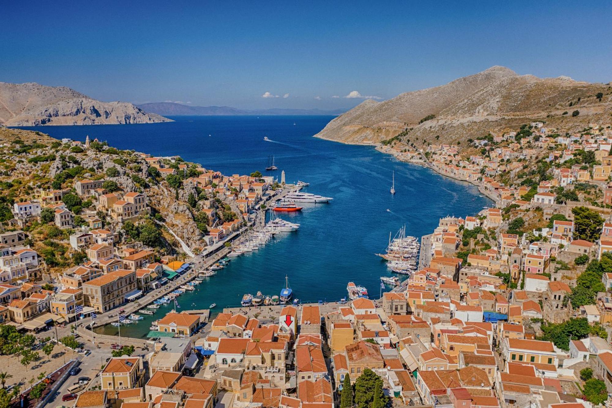 Ferienwohnung Petalo House Symi Exterior foto